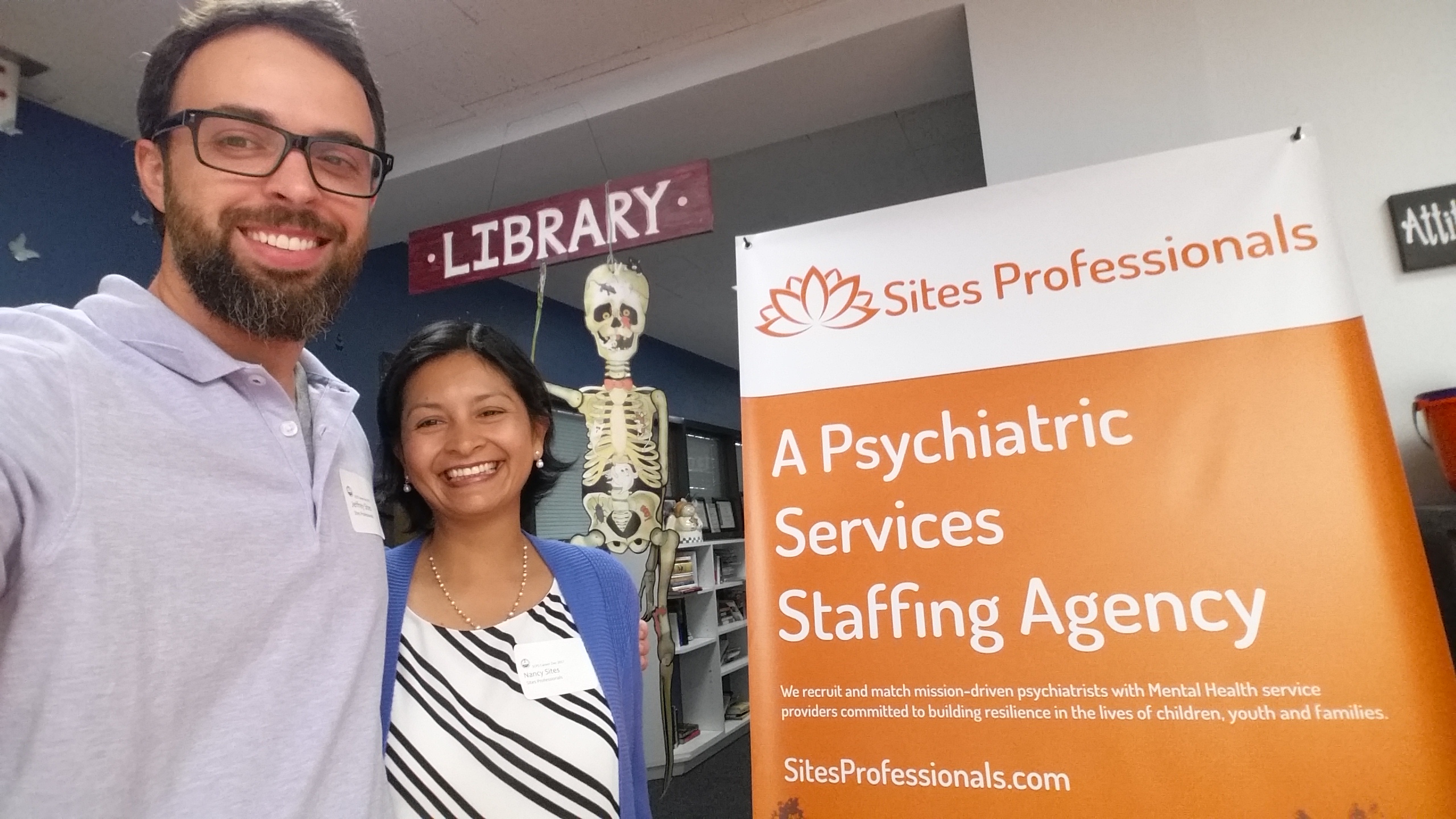 Sites Professionals at the Psychiatry Career Day