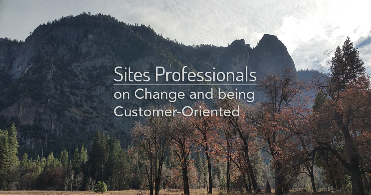 Change and Being Customer Oriented